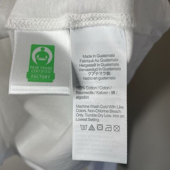 J.CREW Tissue Turtleneck Women Medium Crisp White NEW Lightweight BB748 - Picture 9 of 10